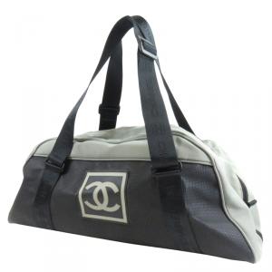 Chanel Bi Color Sport Nylon and Rubber Duffel Bag