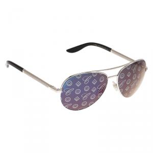 Chopard Silver SCH 763 Monogram Lenses Unisex Aviators