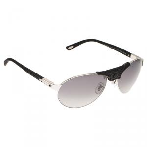 Chopard Black and Silver SCH931 Polarized Aviators