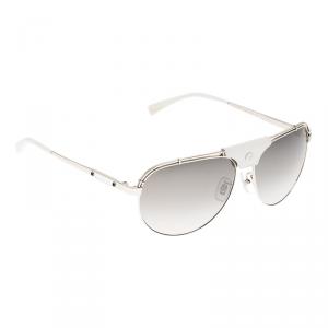 Chopard Silver and White SCHA12 Aviators
