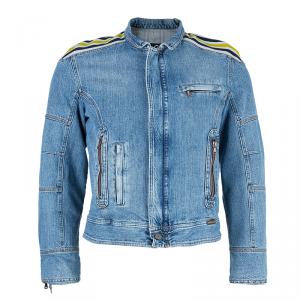 D&G Men's Light Blue Denim Jacket S