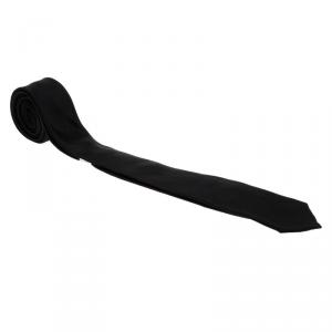 Dior Black Silk Tie 