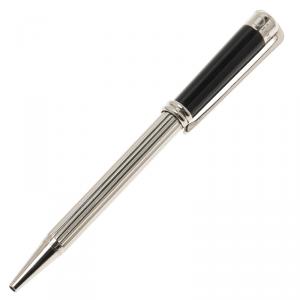 Dior Black and Silver Resin Classic Ballpoint Pen