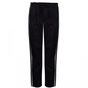 Pre Owned Dolce and Gabbana Black Athletic Pants M