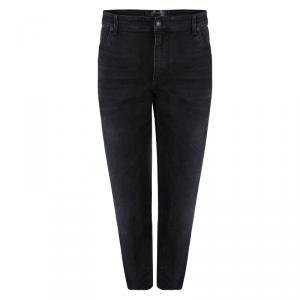 Pre Owned Dolce and Gabbana Black Denim Stretch Jeans 4XL