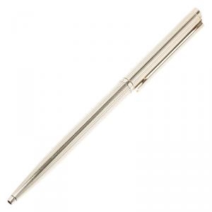 Dunhil Silver Steel Gemline Ballpoint Pen
