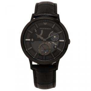 Emporio Armani Grey Stainless Steel AR4660 Men's Wristwatch 40MM