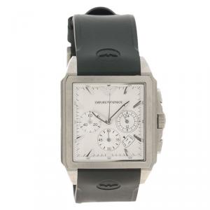 Emporio Armani Black Stainless Steel AR0657 Men's Wristwatch 39MM