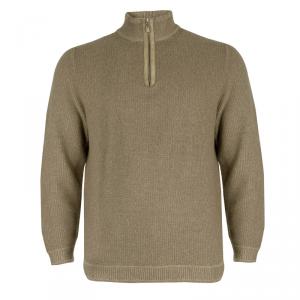 Pre Owned Ermenegildo Zegna Men's Beige Cashmere Sweater XL