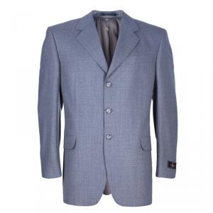 Fendi Men's Grey Wool Blazer L