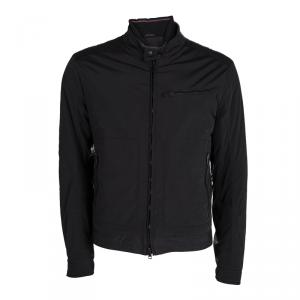 Gucci Black Zip Front Jacket XL