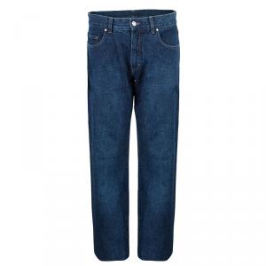 Gucci Men's Blue Straight Fit Denim Jeans M