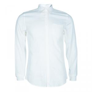 Gucci Men's White Slim Fit Shirt M