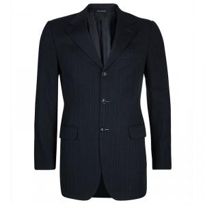Gucci Men's Grey Striped Blazer M