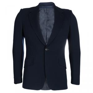 Gucci Navy Blue Wool Blazer S