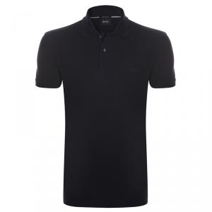 Boss by Hugo Boss Black Pima Cotton Short Sleeve Polo Shirt XL