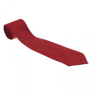 مملوكة مسبقًا Louis Vuitton Red Silk Monogram Constellation Tie 