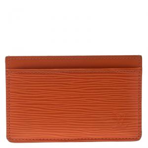 مملوكة مسبقًا حافظة بطاقات لوي فيتون جلد إيبي بيمينت