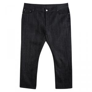 Louis Vuitton Dark Grey Denim Boot Cut Jeans 3XL