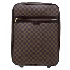 Louis Vuitton Damier Ebene Canvas Pegase 45 Luggage