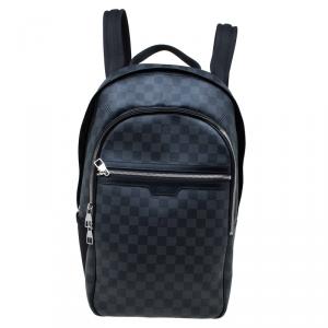 Pre Owned Louis Vuitton Damier Graphite Michael Backpack