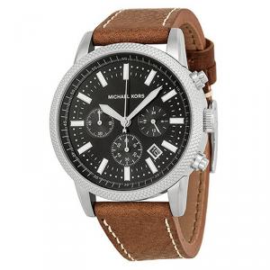 Michael Kors Black Stainless Steel Scout MK8309 Men's Wristwatch 43MM