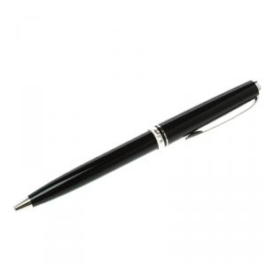 Montblanc Black Resin Silver Tone Meisterstück Ballpoint Pen