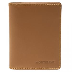 Pre Owned Montblanc Natural Brown Leather Baby Diary