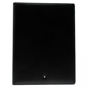 Pre Owned Montblanc Black Leather Conference Folder
