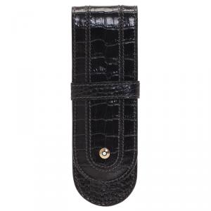 Pre Owned Montblanc Meisterstuck  Leather Double-Pen Pouch 