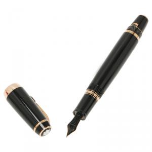 Pre Owned Montblanc Black Resin Boheme Fountain Pen