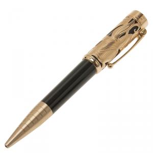 Montblanc Black Gold-Plated Resin Writers Edition Carlo Collodi Ballpoint Pen