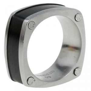 Pre Owned Montblanc Stainless Steel Men's Ring Size 60