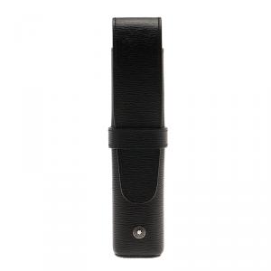 Pre Owned Montblanc Black Leather Classic Pen Pouch