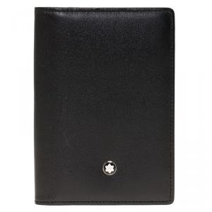 Montblanc Black Leather Meisterstuck Card Holder