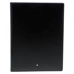 Pre Owned Montblanc Black Leather Conference Folder