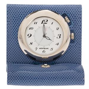 Montblanc White Stainless Steel Classic Pocket Watch 45MM