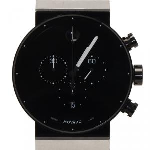 Movado Black PVD Stainless Steel 0606501 Men's Wristwatch 42MM