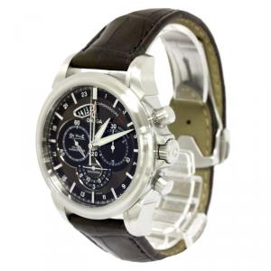 Omega Brown Stainless Steel De Ville Men's Wristwatch 44MM