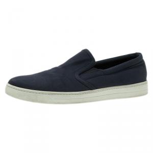 Prada Sport Navy Blue Loafers Size 43