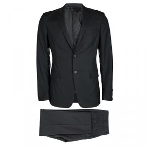 Prada Black Regular Fit Tailored Suit L