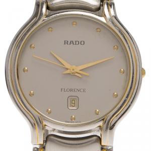Rado Grey Stainless Steel Florence Men's Wristwatch 32MM
