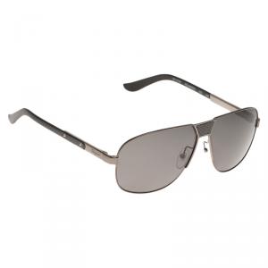 Salvatore Ferragamo Black SF137SP Aviator Sunglasses