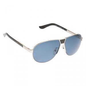 Salvatore Ferragamo Silver SF136SP Aviator Sunglasses