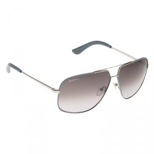 Salvatore Ferragamo Blue SF105SL Aviator Sunglasses