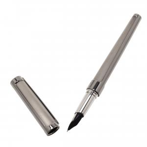 S.T. Dupont Grey Defi Titanium Fountain Pen