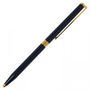 S.T. Dupont Navy Blue Resin Laque de Chine Ballpoint Pen