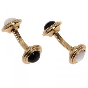 S.T. Dupont Gold-Plated Steel Men's Cufflinks