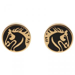 S.T. Dupont Gold-Plated Steel Limited Edition Cufflinks