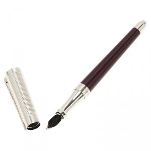 S.T. Dupont Burgundy Lacquer Liberte Fountain Pen
